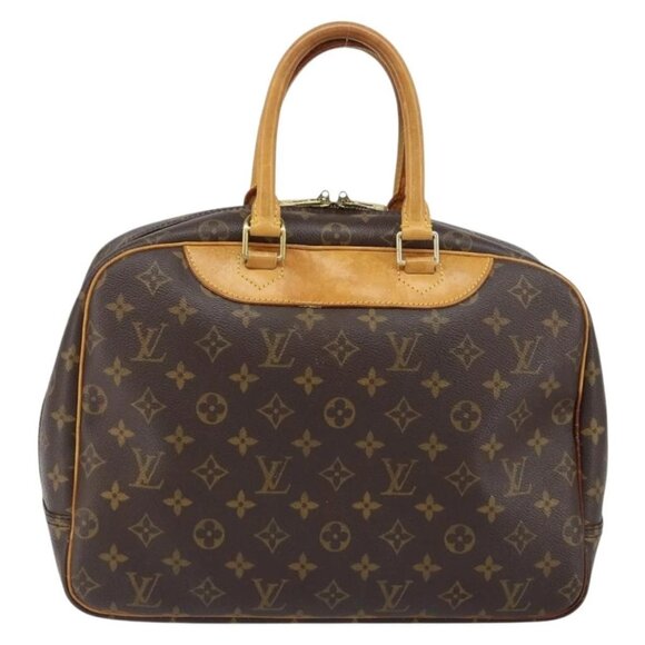 LOUIS VUITTON Monogram Deauville Hand Bag M47270 LV Auth gh1360 - Picture 3 of 16